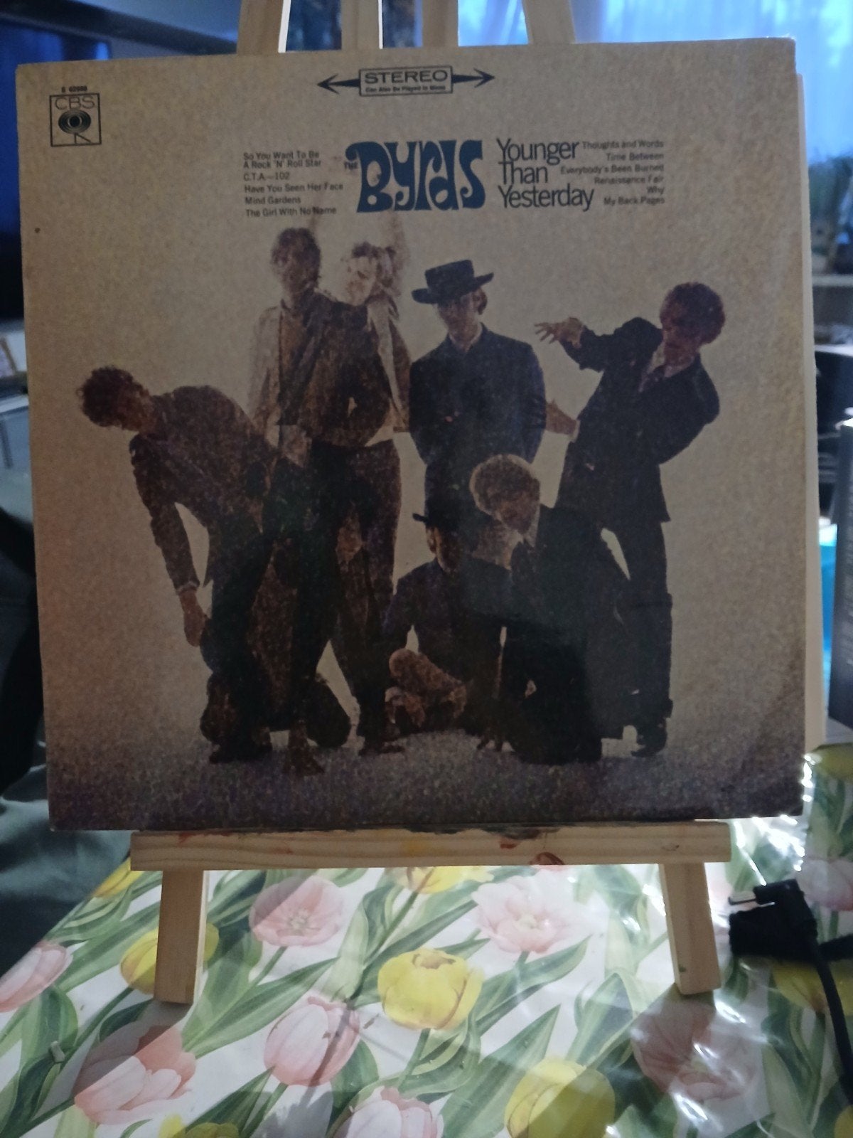 The Byrds - Younger Than Yesterday LP (CBS Stereo), Ophalen of Verzenden, 1960 - 1969, Gebruikt, 12 inch