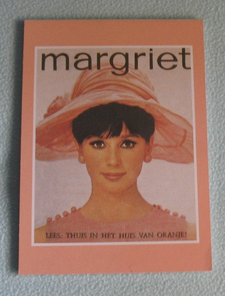 Nostalgische ansichtkaarten - damesblad Margriet, Ophalen of Verzenden, 1980 tot heden