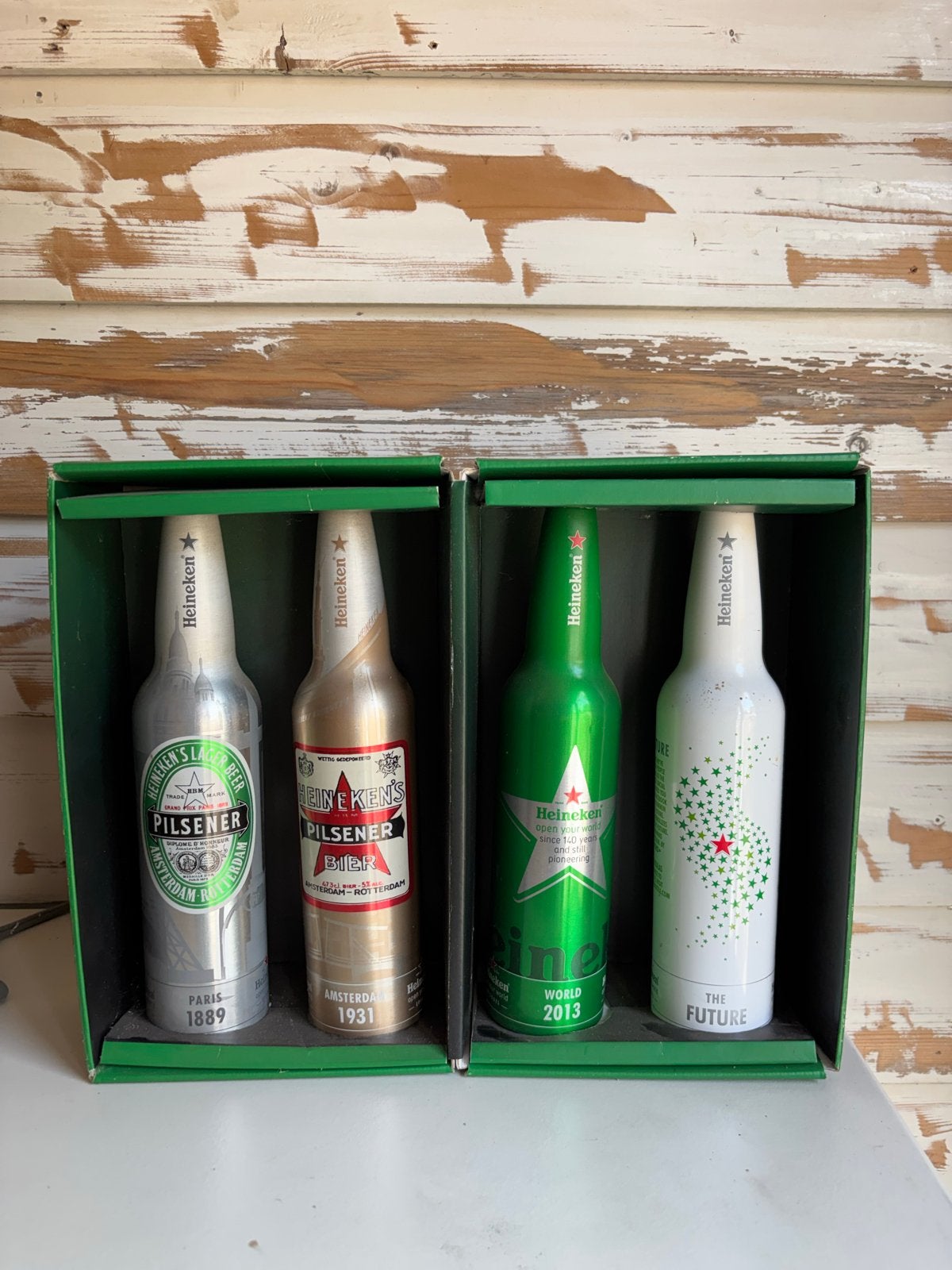 Heineken Limited Edition Bierflesjes Collectie, Ophalen, Gebruikt