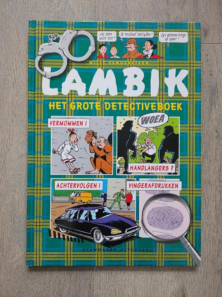 Lambik - Het grote detectiveboek - hardcover, Eén stripboek, Ophalen of Verzenden, Nieuw