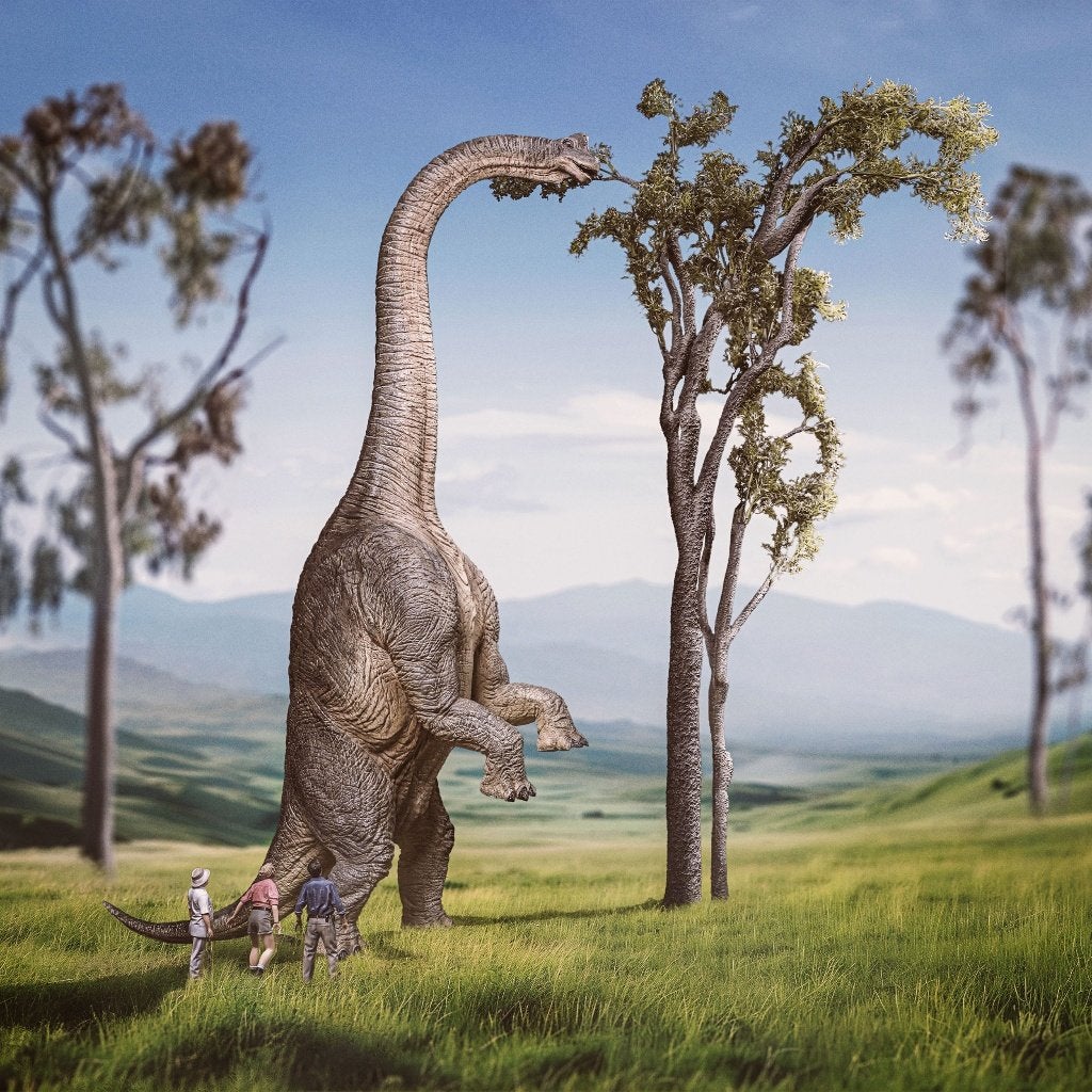 Iron Studios Welcome to Jurassic Park statue, Verzamelen, Film en Tv, Info@fine.com, Beeldje, Replica of Model, Nieuw, Fine