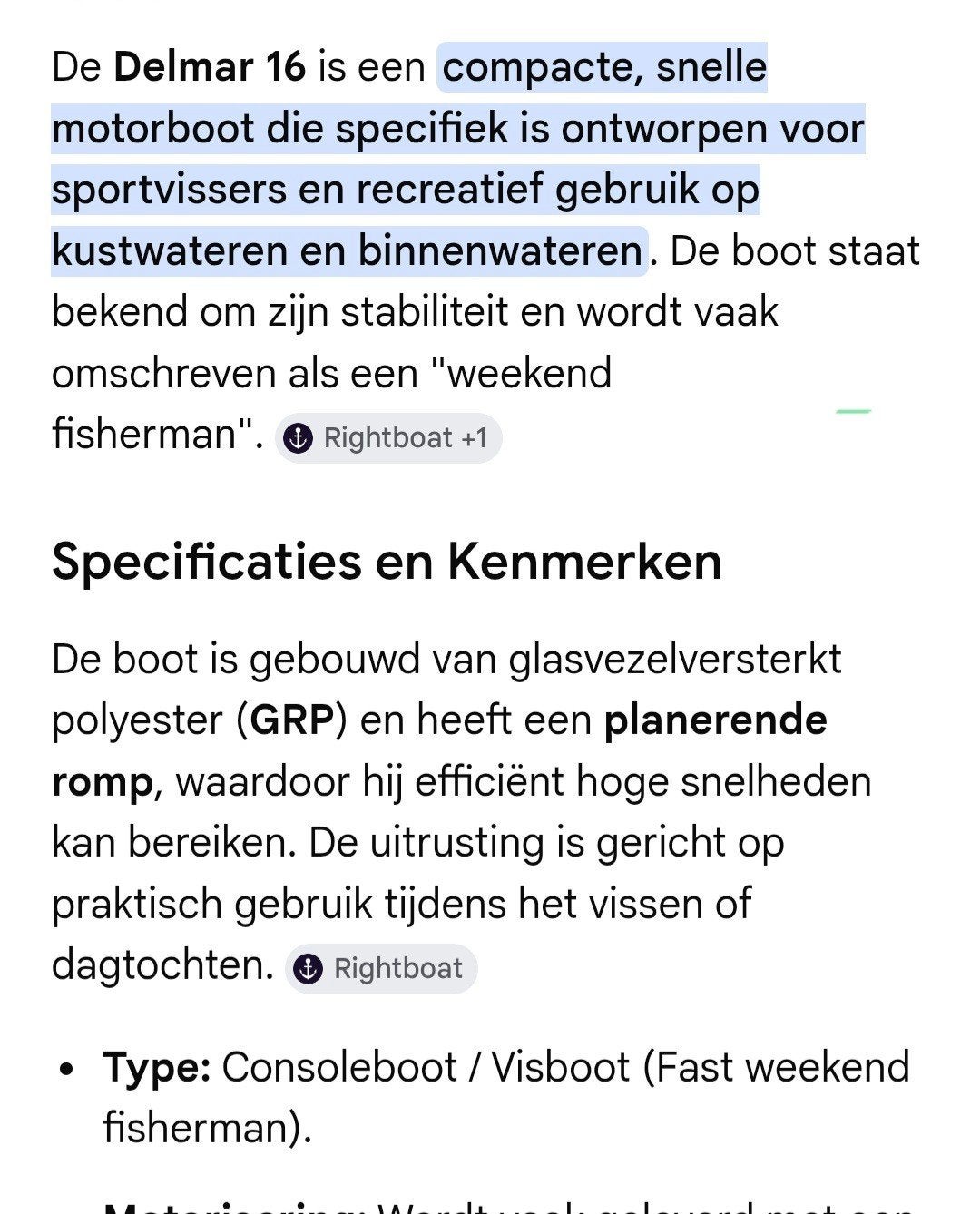 Delmar 16 opknapper zonder motor en trailer evt ruilen, Watersport en Boten, Ophalen, Overige merken, Gebruikt, Buitenboordmotor