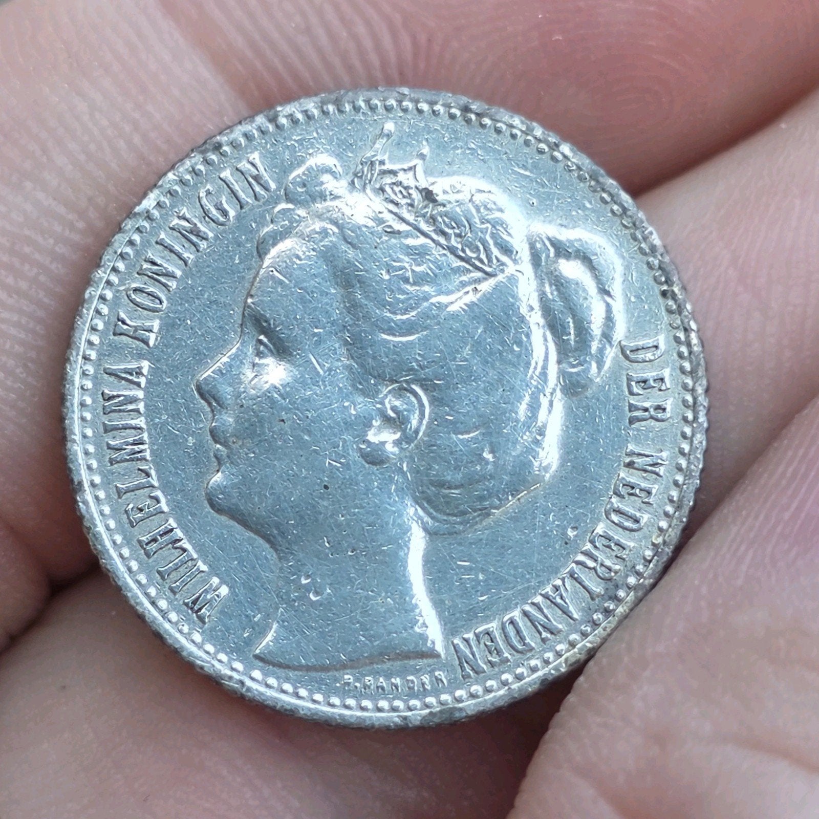 Halve gulden 1898 Nederland, ½ gulden, Verzenden, Zilver, Koningin Wilhelmina