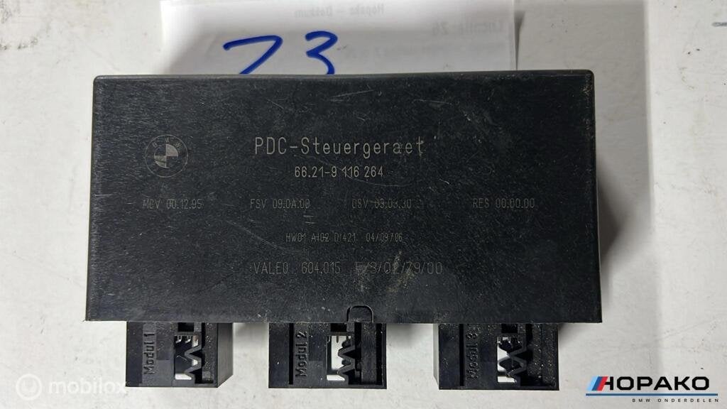 PDC module BMW 5-serie E60 E61 - 9116264, Auto-onderdelen, Gebruikt, Ophalen of Verzenden, BMW, BMW
