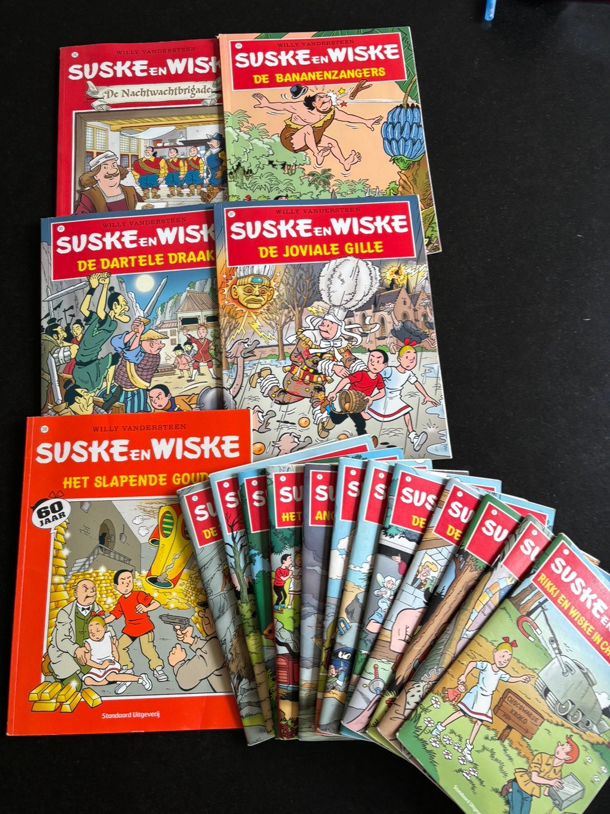 Suske en Wiske stripboeken, Boeken, Meerdere stripboeken, Ophalen, Zo goed als nieuw