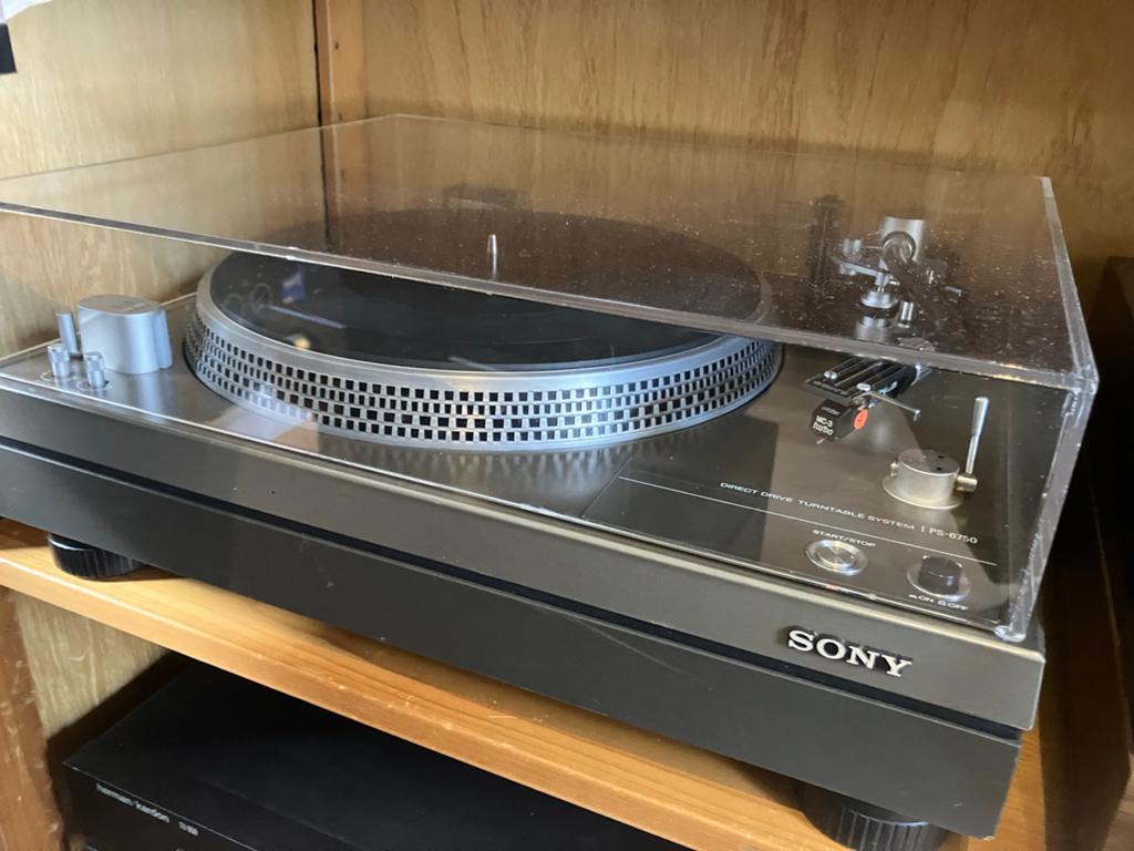 Sony PS-6750 Direct Drive Platenspeler, Ophalen, Gebruikt, Platenspeler, Sony