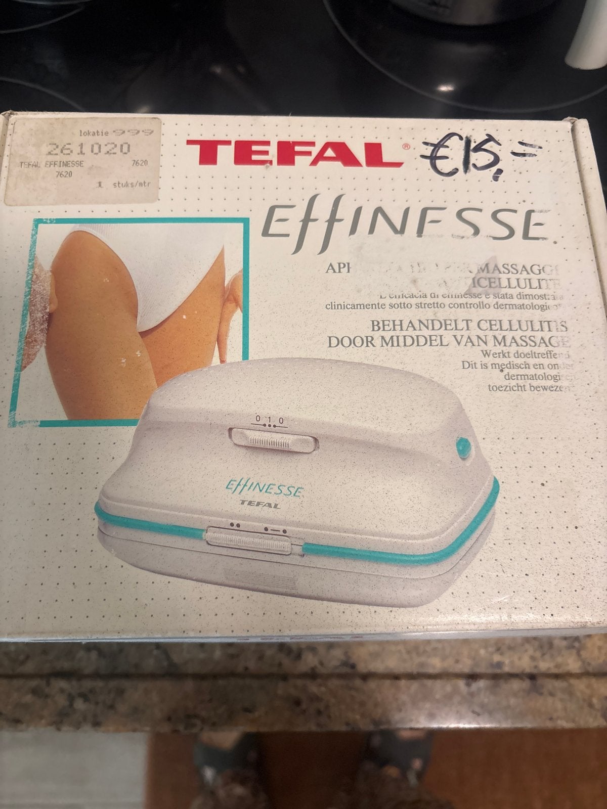 Tefal Effinesse Anti-Cellulitis Massager, Ophalen of Verzenden, Zo goed als nieuw, Overige typen