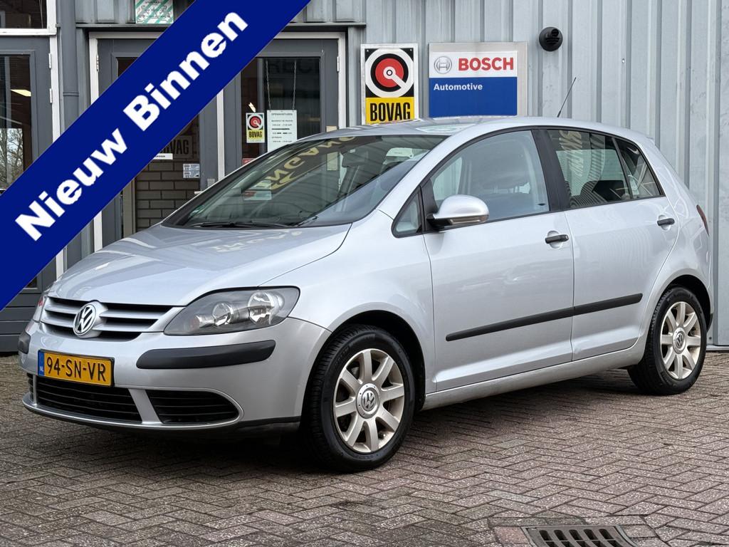 Volkswagen Golf Plus 1.6 FSI Comfortline Business. | AIRCO |, Stof, Gebruikt, Zwart, 4 cilinders