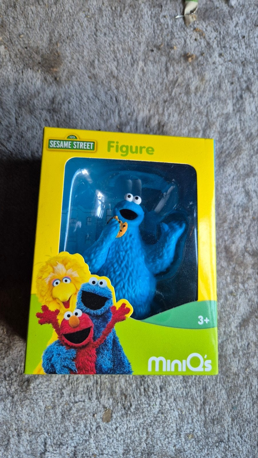 Sesamstraat Koekiemonster MiniQ's figuur nieuw, Ophalen of Verzenden, Nieuw