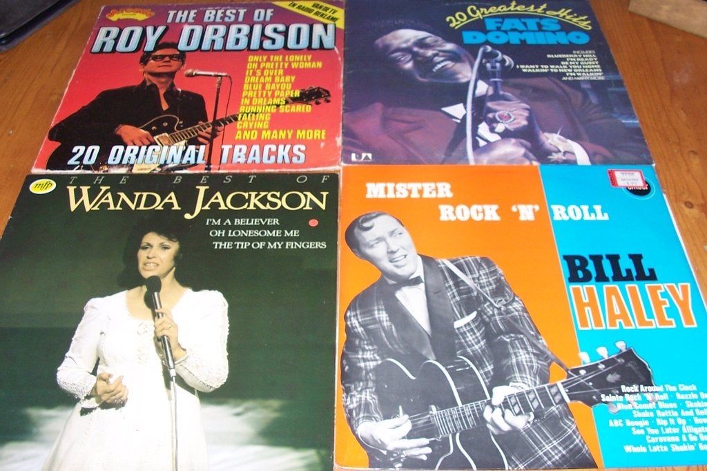 SET VAN 8 LP'S JAREN 60 0.A. BILL HALEY-WANDA JACKSON, LP, Gebruikt, Ophalen of Verzenden, 12 inch
