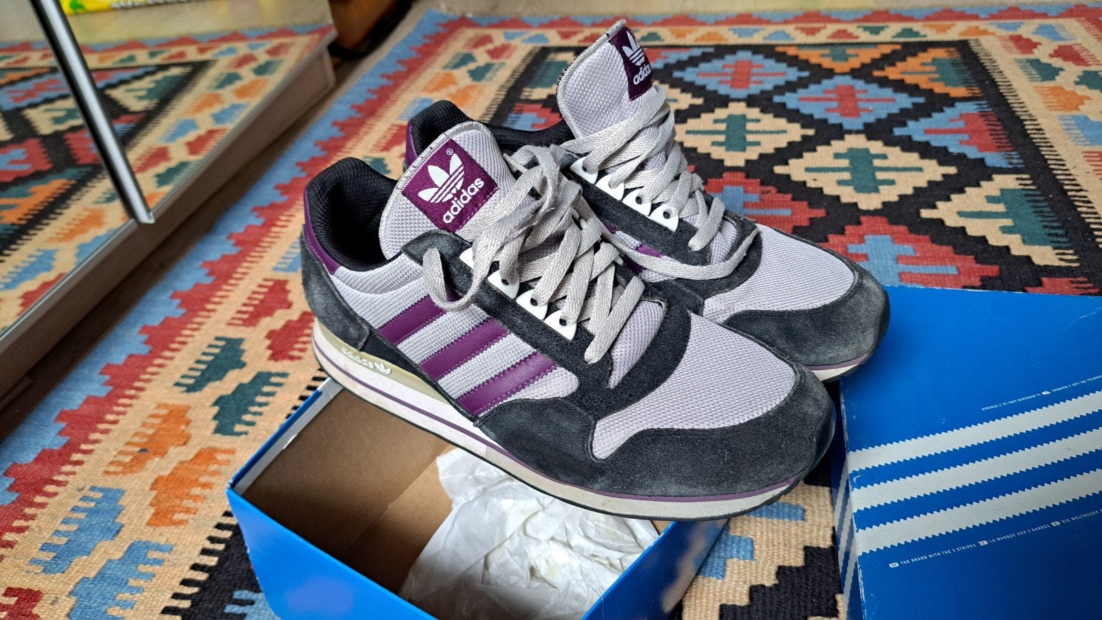 Adidas Originals ZX 500 Sneakers - Maat 44 2/3, Overige kleuren, Ophalen of Verzenden, Sneakers of Gympen, Adidas