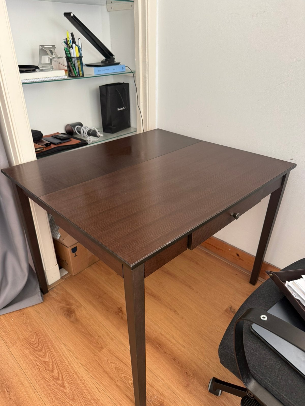 IKEA Extendable Desk, Huis en Inrichting, Tafels | Eettafels, Ophalen, 50 tot 100 cm, 100 tot 150 cm, Zo goed als nieuw