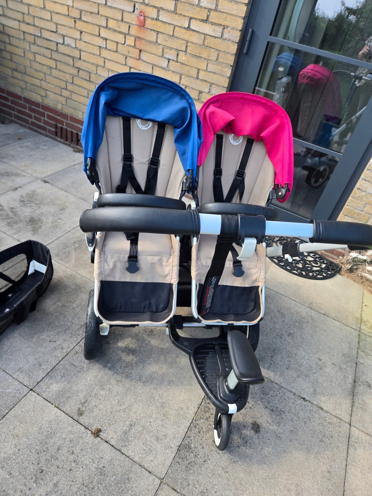 Bugaboo Donkey 2 Duo kinderwagen met accessoires, Ophalen, Gebruikt, Bugaboo
