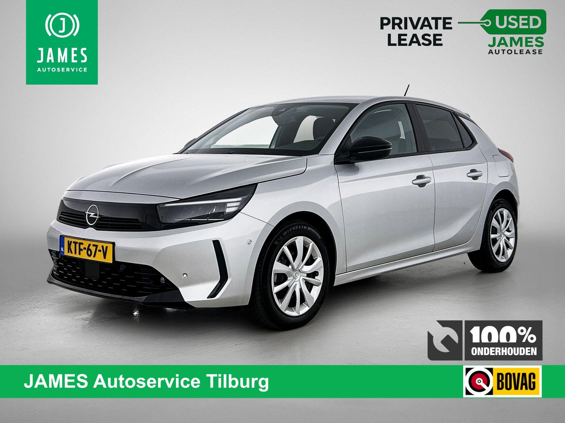Opel Corsa 1.2 Turbo Business Edition CAMERA | NAVI-CARPLAY, 12 maanden, Stof, Gebruikt, Euro 6