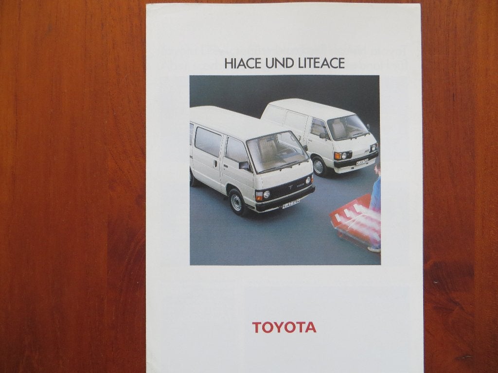 Toyota Hiace und Liteace (maart 1983), Verzenden, Nieuw, Toyota