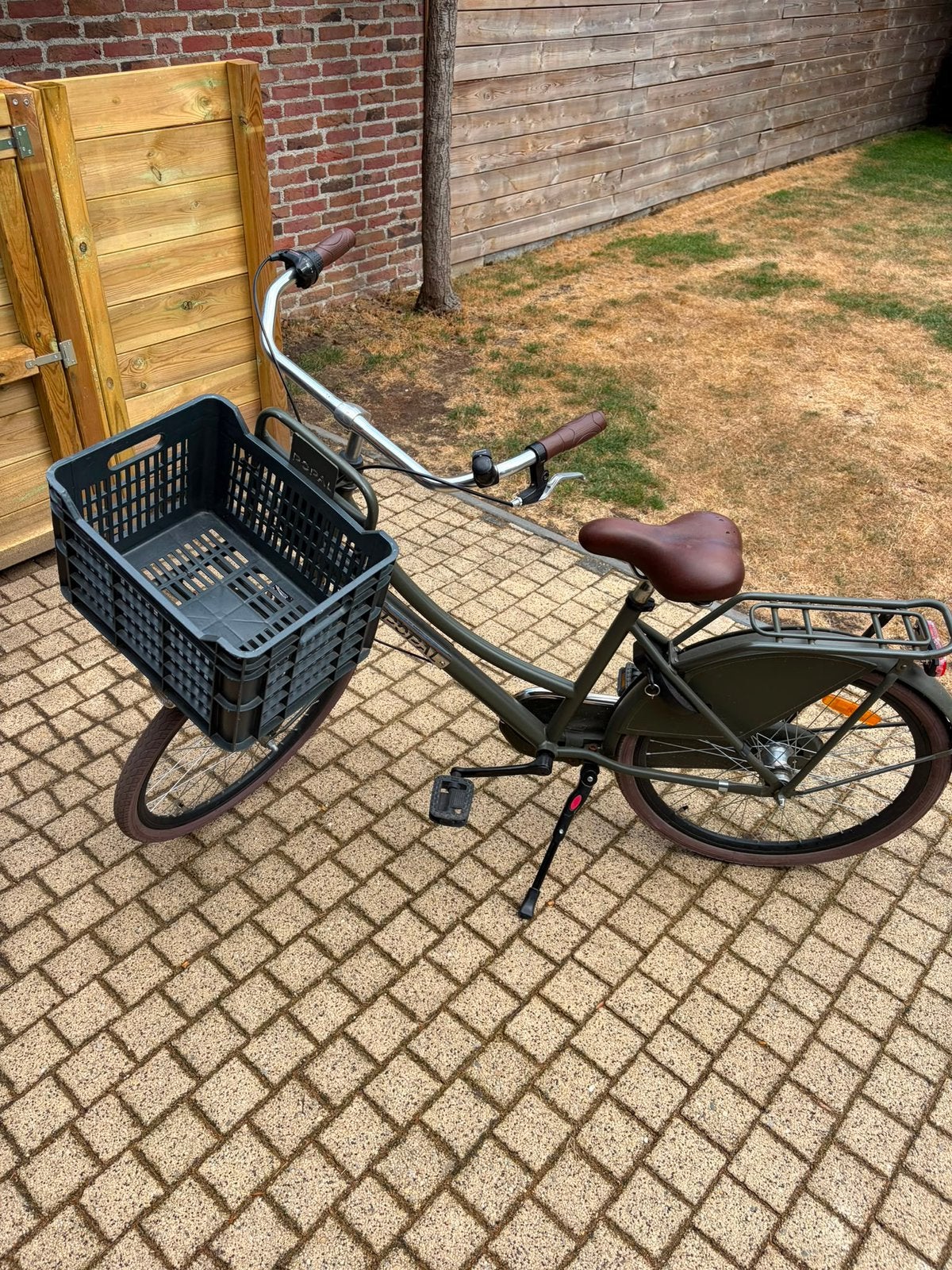 Popal meisjesfiets 24 inch, Ophalen, Terugtraprem, Versnellingen, Gebruikt