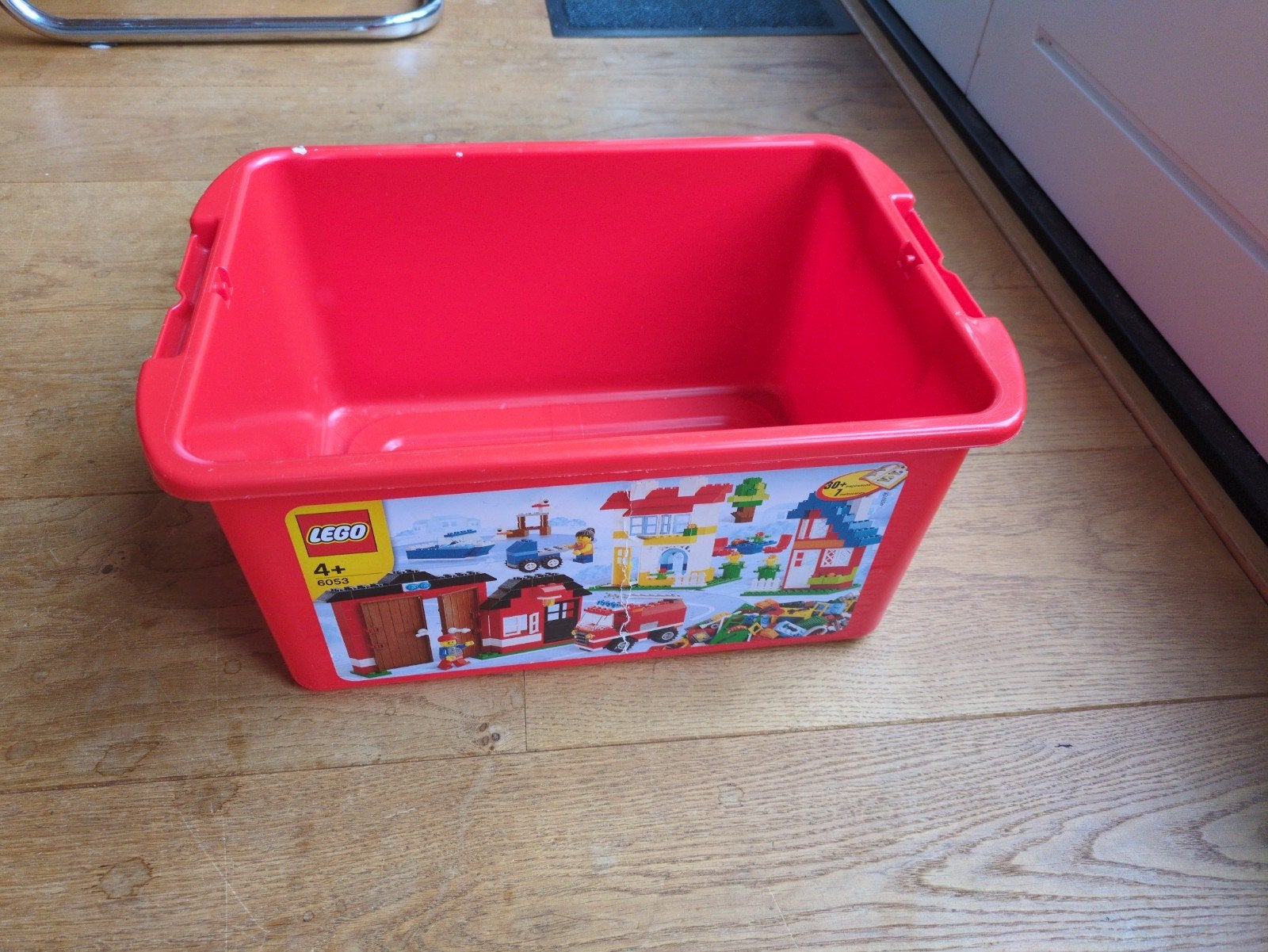 Lege rode LEGO kist 6053 (gratis af te halen), Ophalen, Gebruikt, Overige typen, Lego