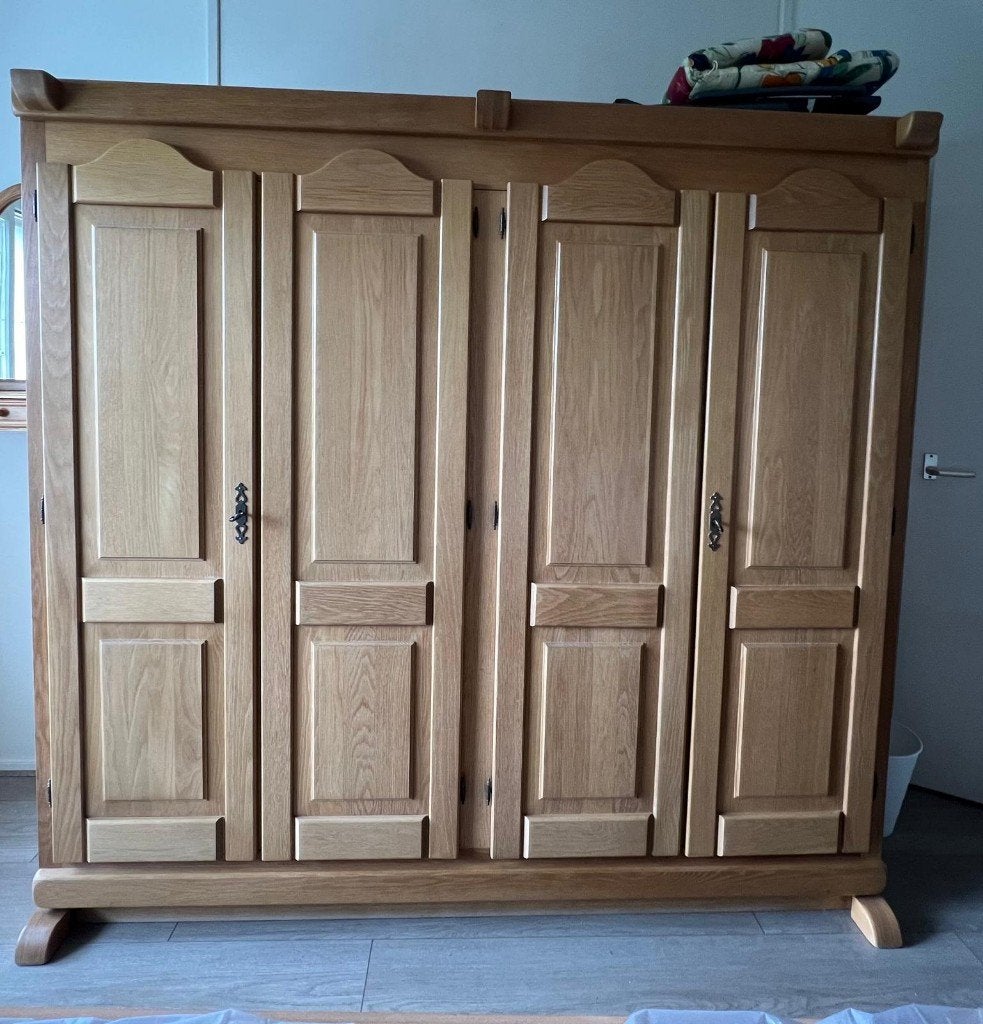 Kledingkast Blank Eiken, Huis en Inrichting, Ophalen, Met deur(en), Eikenhout, 50 tot 100 cm