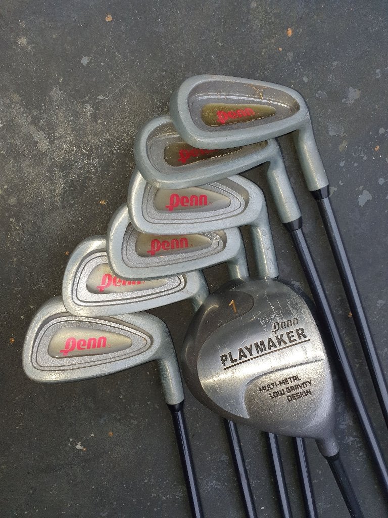 Golf setje 7 clubs Penn - Memphis nrs. 1-3-4-8-9-S-P rechtsh, Ophalen of Verzenden, Gebruikt, Set, Overige merken