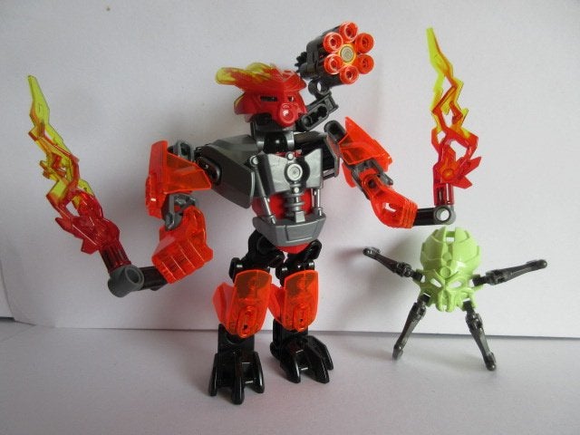 70783 Bionicle, Beschermer van het vuur., Kinderen en Baby's, Bionicle, Lego, Ophalen of Verzenden, Zo goed als nieuw