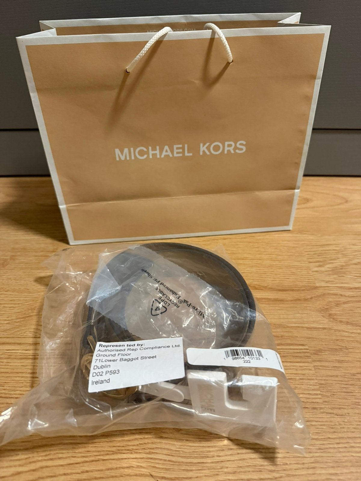Michael kors riem, Ophalen of Verzenden, Nieuw, Bruin, Heupriem