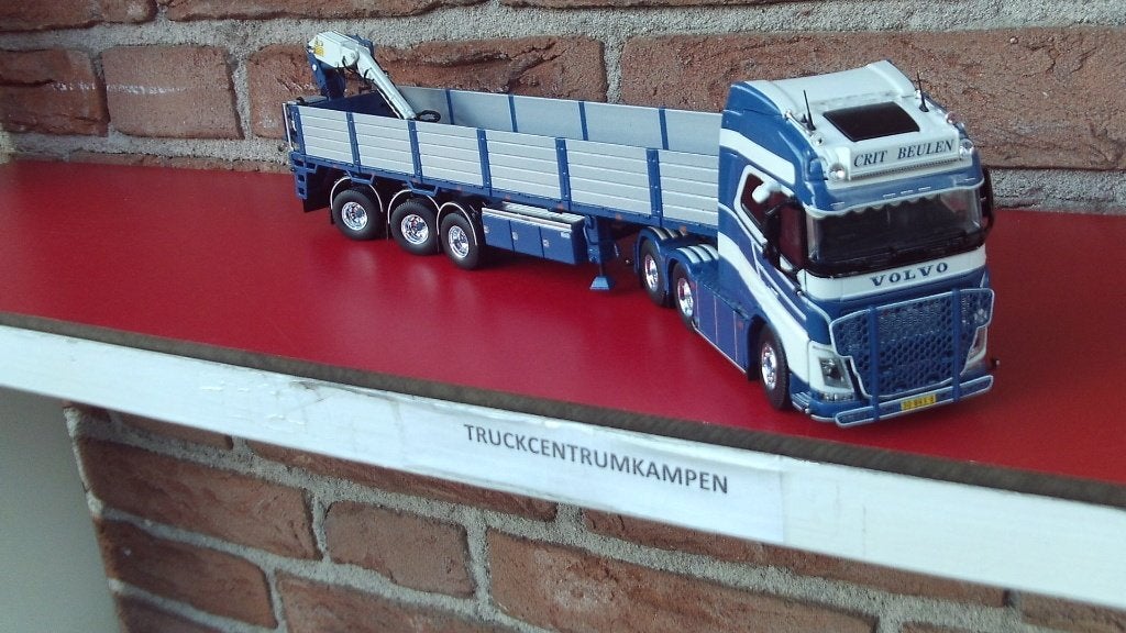 Tekno  Volvo  FH4  Globetrotter  van  Crit  Beulen., Hobby en Vrije tijd, Ophalen of Verzenden, Nieuw, Bus of Vrachtwagen, Tekno