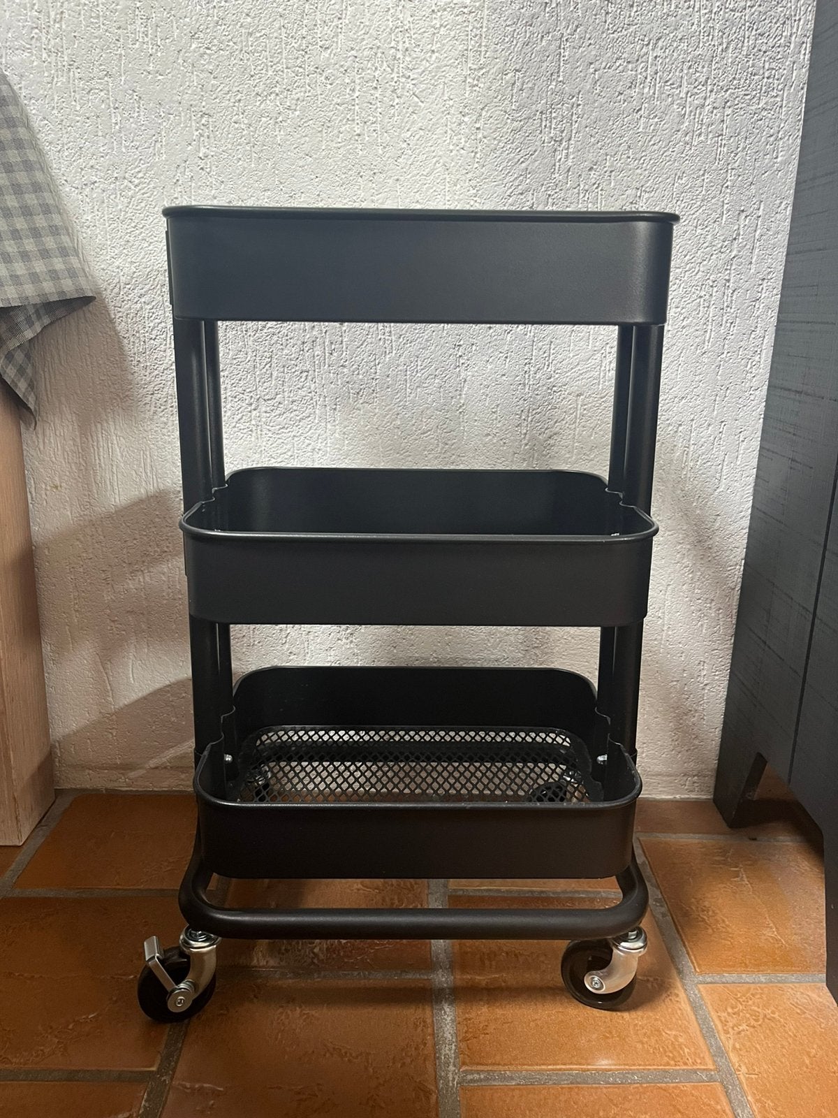 Keuken trolley / roltafel, Huis en Inrichting, Ophalen, Zo goed als nieuw, Trolley, Draaibaar