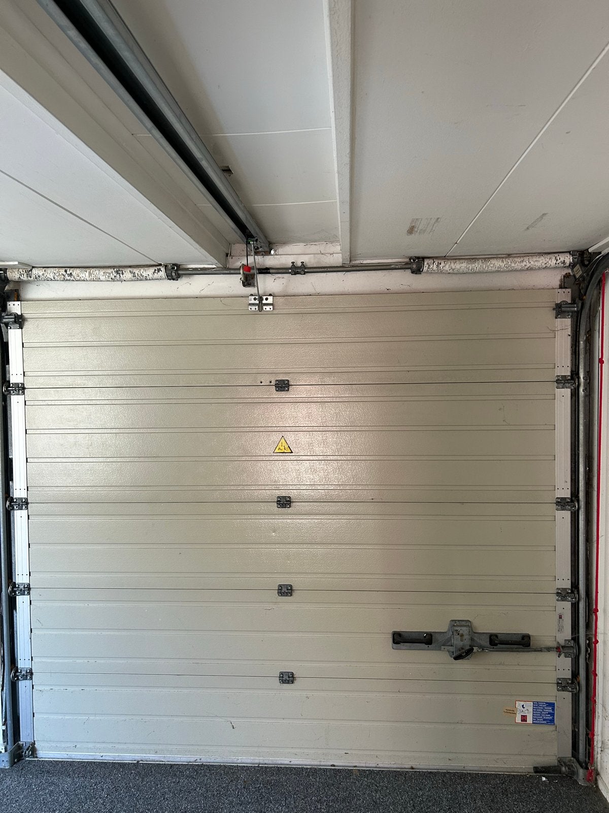 Garagedeur, Ophalen, Gebruikt, 120 cm of meer, Garagedeur