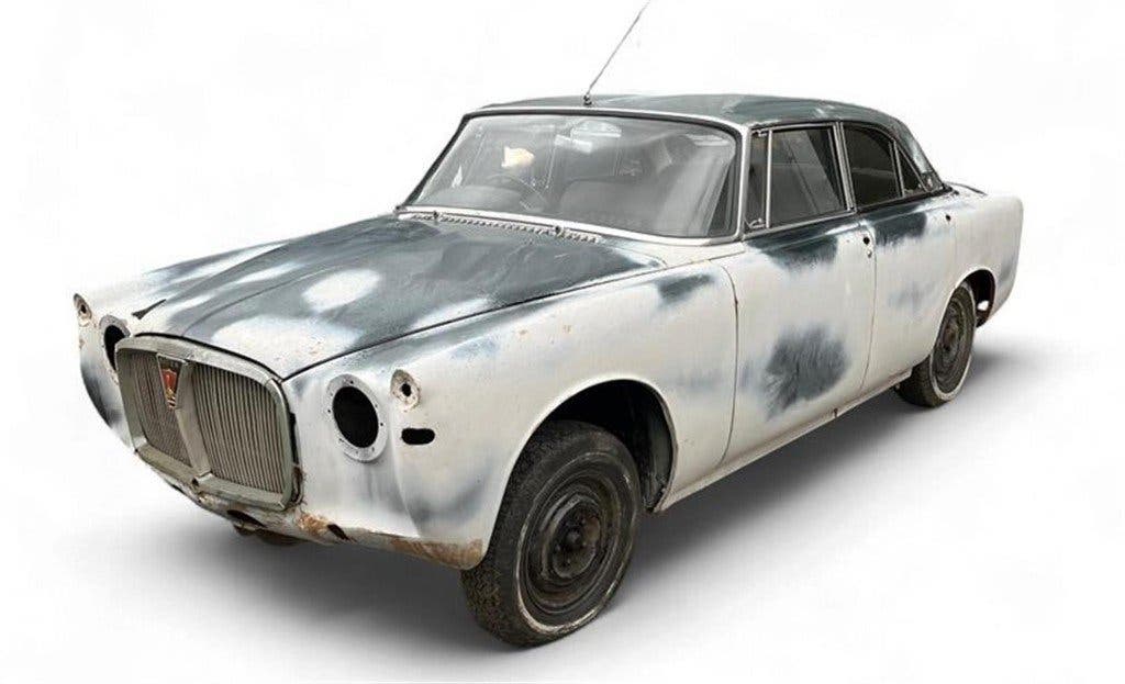 rover 3 liter 6 cil. saloon compleet. met nl kenteken 1964, foto 7