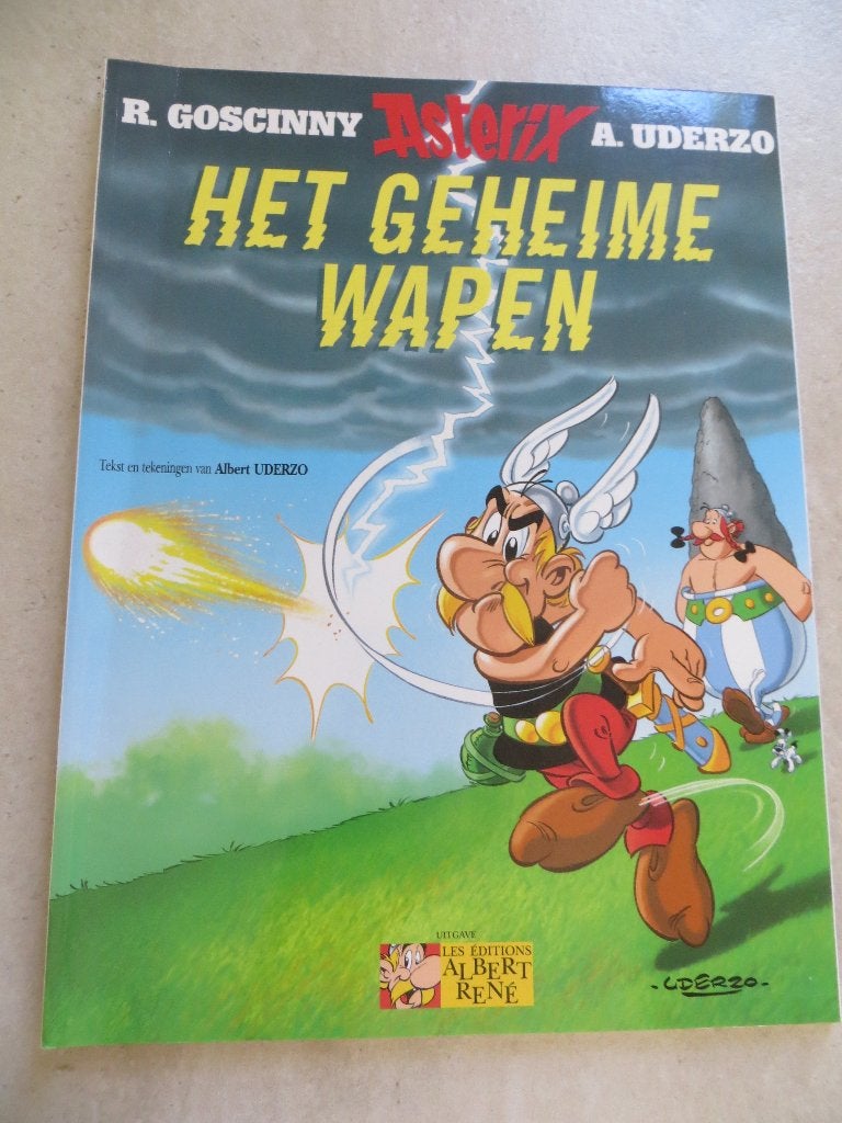 Asterix - het geheime wapen - stripboek, Eén stripboek, Ophalen of Verzenden, Gelezen