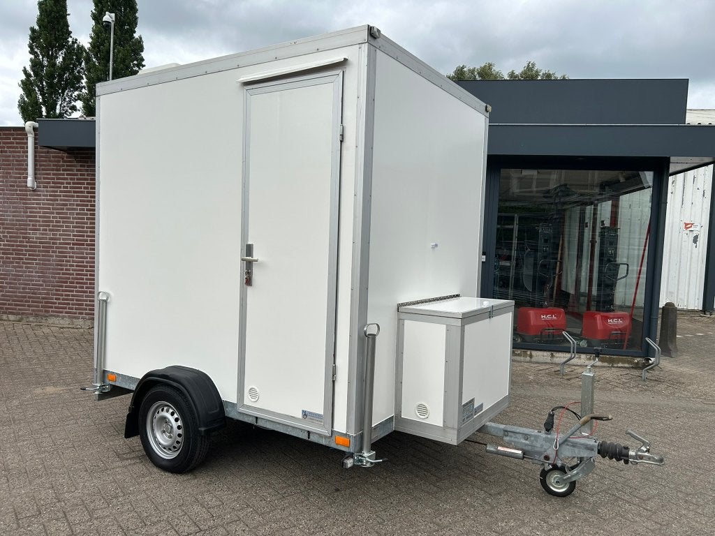 Eurowagon mobiele badkamer gas en 230V 750KG geremd, Ophalen, Gebruikt