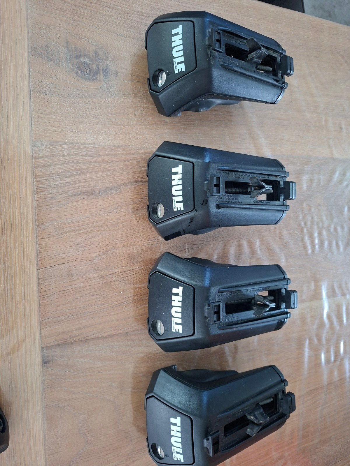 Thule dakdrager voetenset met sleutels skoda kodiaq, Auto diversen, Dakdragers, Ophalen of Verzenden, Zo goed als nieuw