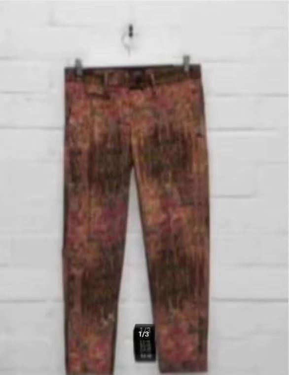 Mason's - Prachtige fluwelen broek maat 36 - Nieuw €195, Overige kleuren, Nieuw, Ophalen of Verzenden, Maat 36 (S)