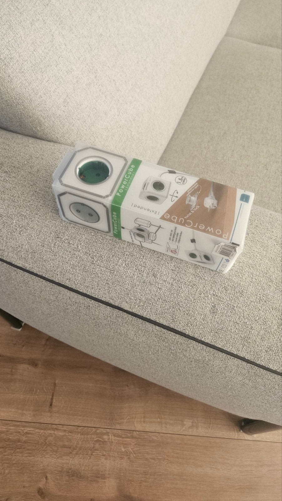 PowerCube Extended stopcontact met 5 aansluitingen, Ophalen, Nieuw, Stopcontact