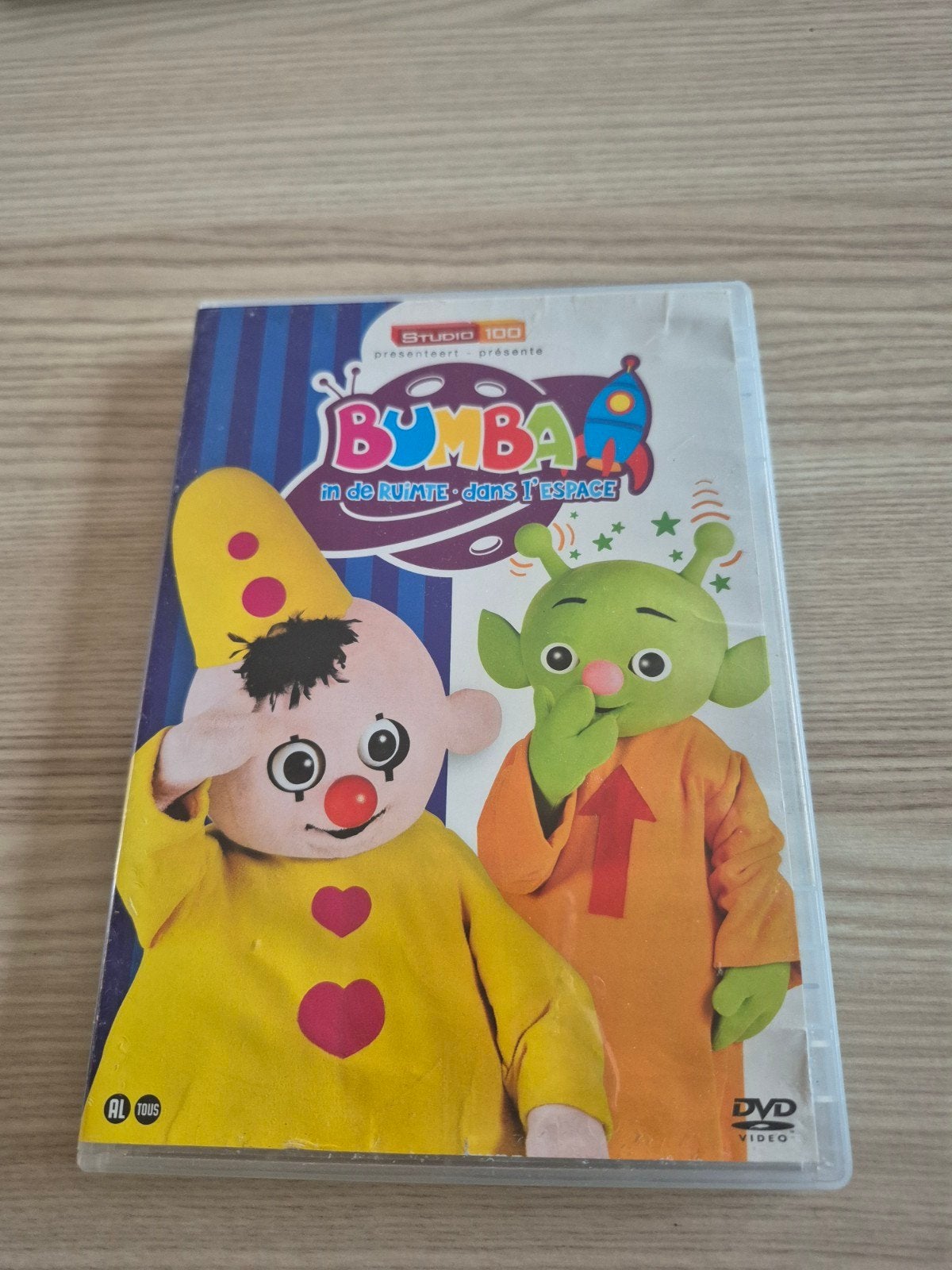 Bumba in de Ruimte DVD - Studio 100, Cd's en Dvd's, Dvd's | Kinderen en Jeugd, Gebruikt, Alle leeftijden, Nederlands, Ophalen of Verzenden