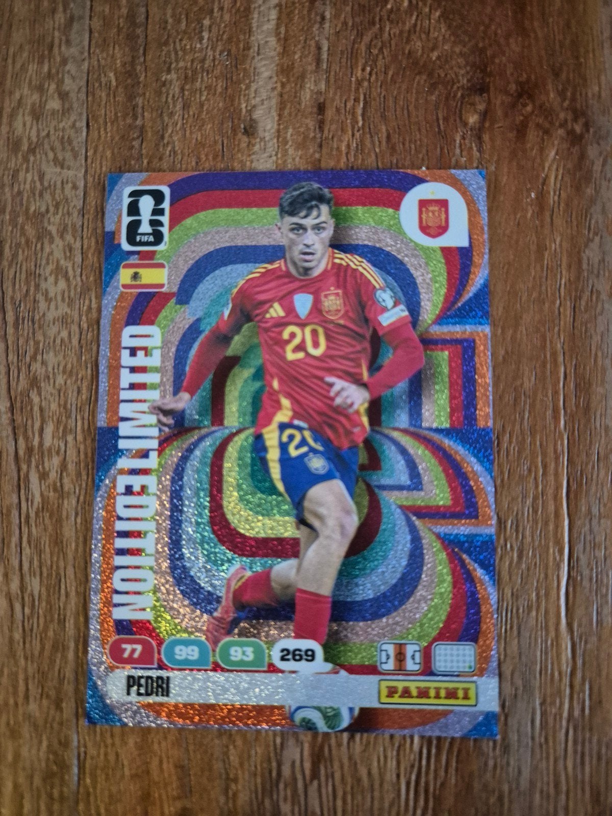 Panini voetbalkaartje Pedri, Ophalen of Verzenden, Nieuw, Buitenlandse clubs, Poster, Plaatje of Sticker