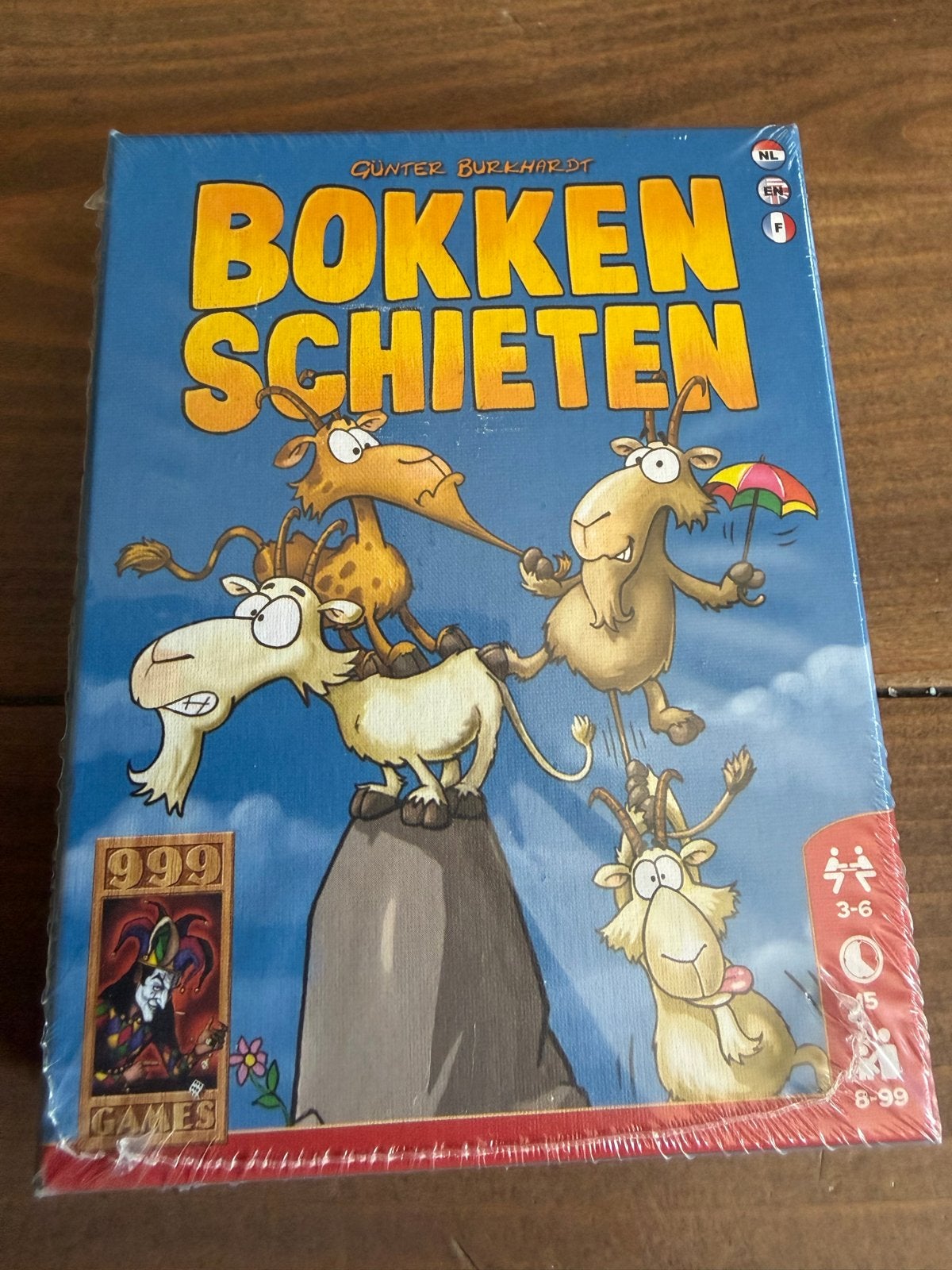 Bokken Schieten - Nieuw en Verzegeld Kaartspel, Drie of vier spelers, Ophalen of Verzenden, Nieuw