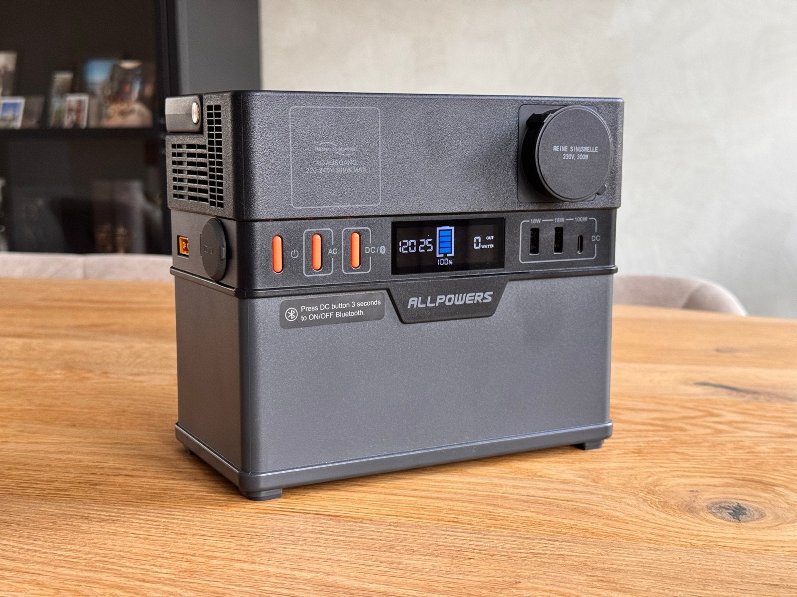 Allpowers Noodpakket Accu 300W 288Wh Camping Accu, Ophalen of Verzenden, Nieuw