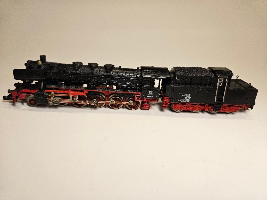 N-spoor Fleischmann Piccolo 7175 Stoomlok + tender, Hobby en Vrije tijd, Modeltreinen | N-Spoor, Gebruikt, Fleischmann, Ophalen of Verzenden