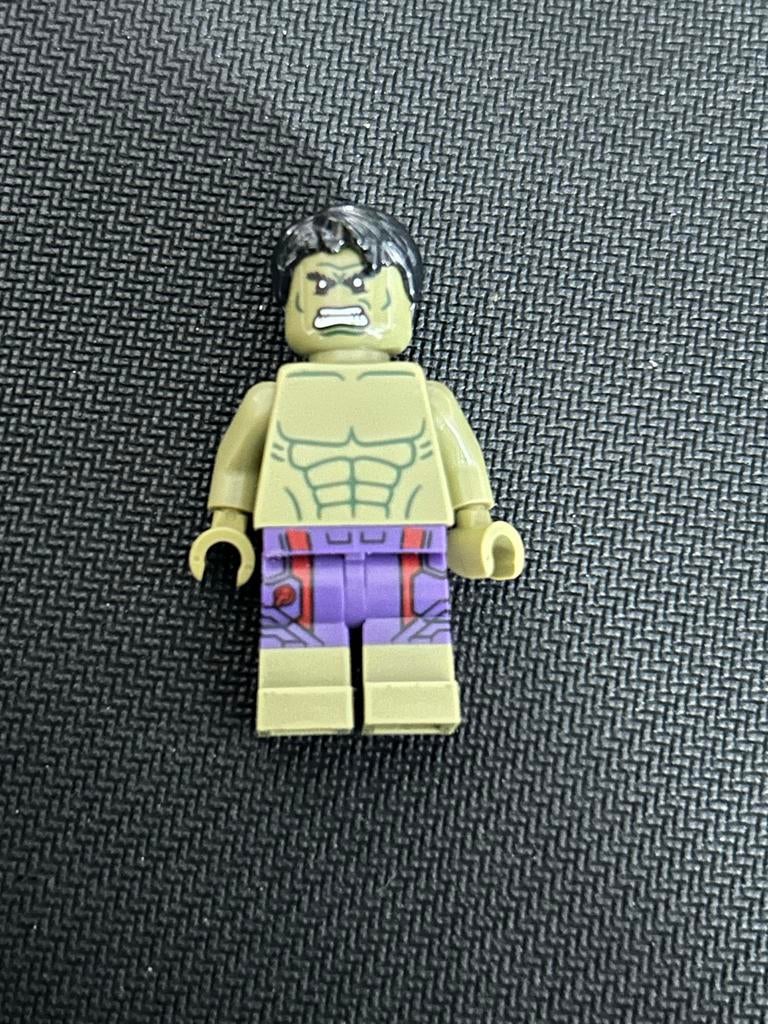 Lego Minifiguur Hulk Origineel - Sh0212, Ophalen of Verzenden, Zo goed als nieuw, Overige materialen