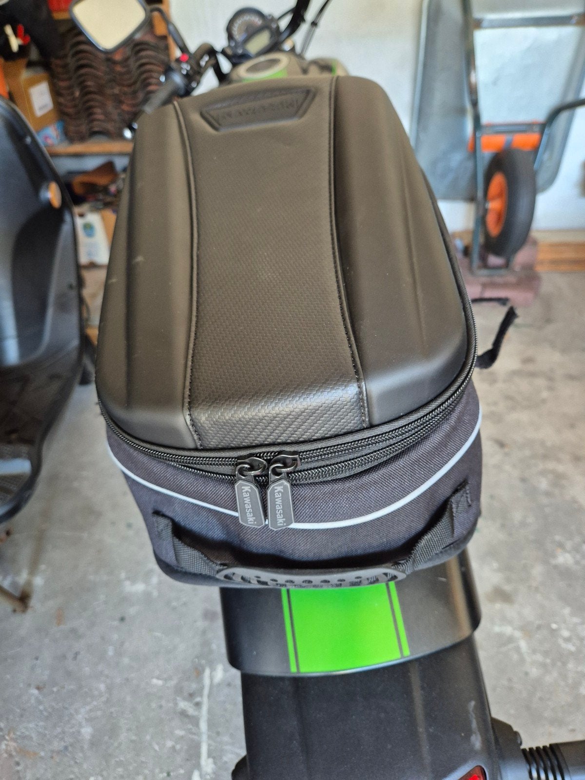 Motortas kawasaki, Motoren, Accessoires | Koffers en Tassen, Ophalen of Verzenden, Gebruikt
