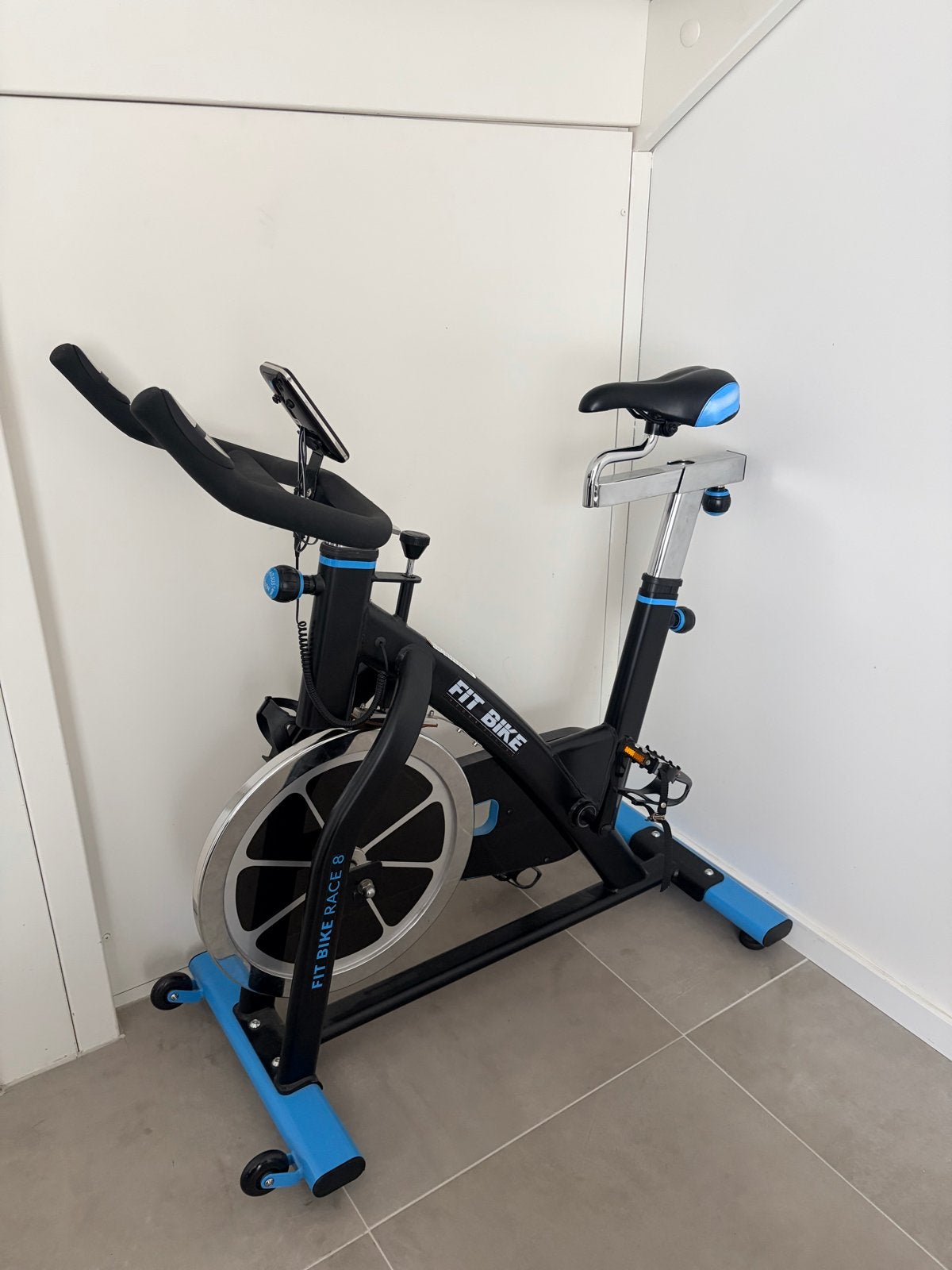 Fit Bike Race 8 Indoor Cycle, Ophalen, Spinningfiets, Zo goed als nieuw, Metaal