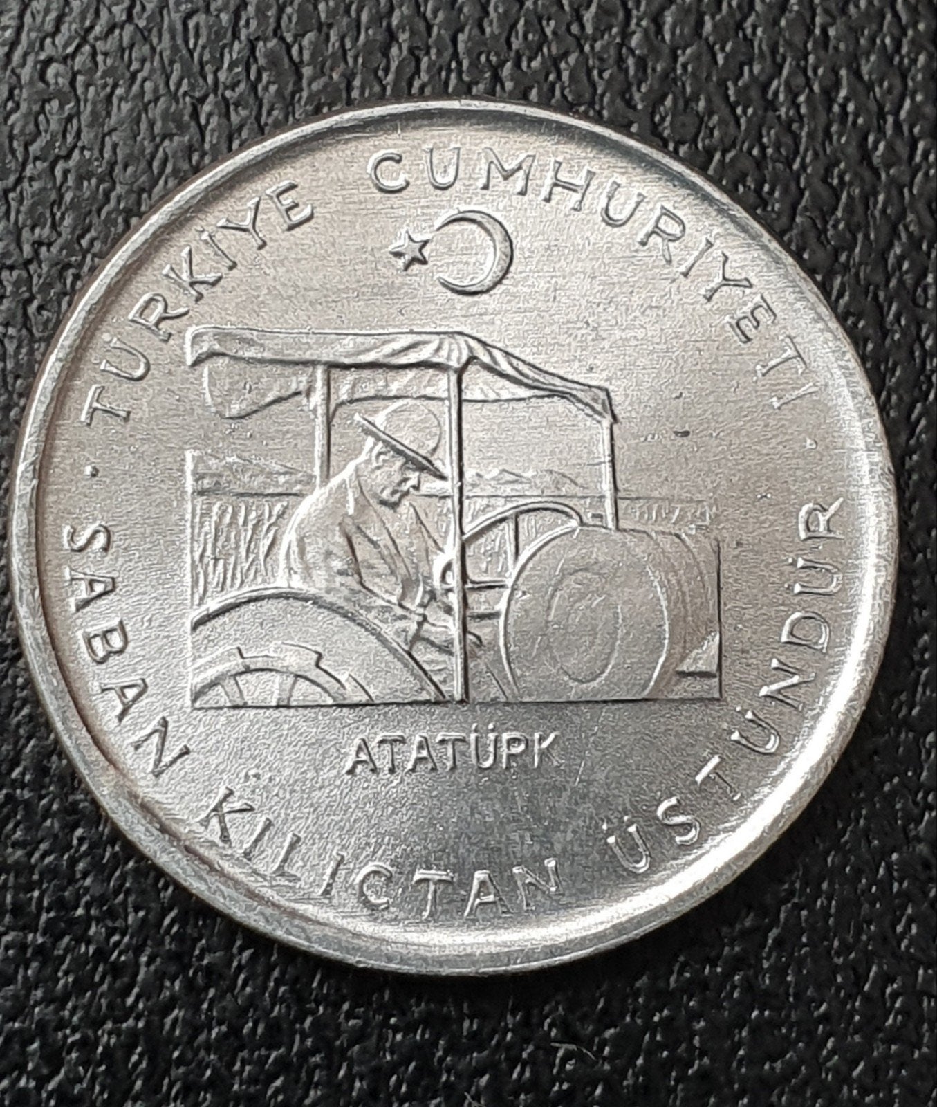10 kurus munt uit 1975 Turkije., Ophalen of Verzenden, Overige landen, Losse munt