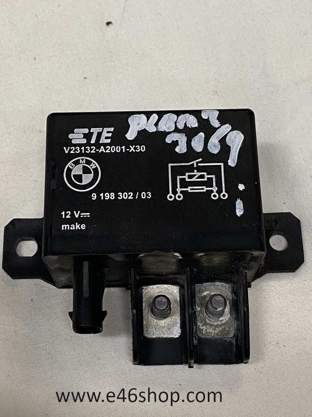 RELAIS OE 61369198302 BMW MOTOR EN AUTOS !, Motoren, Onderdelen | BMW, Gebruikt, Ophalen of Verzenden