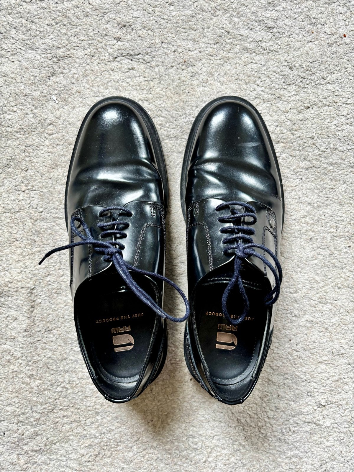 G-Star Raw Lak schoenen - Maat 42 - Zo goed als nieuw, Ophalen of Verzenden, Zo goed als nieuw, Zwart, Veterschoenen