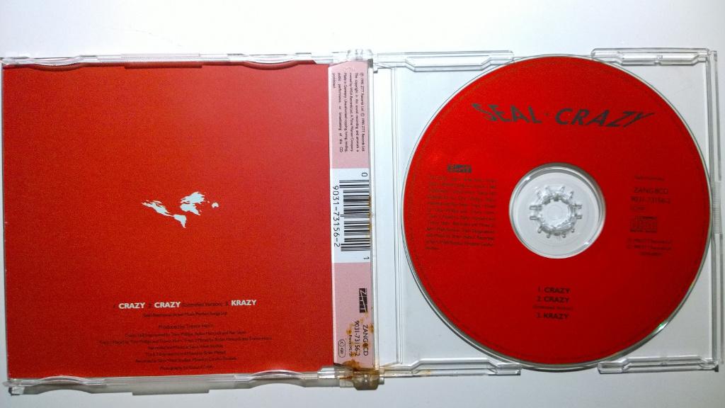 Seal - Crazy, Maxi-single, Ophalen of Verzenden, Zo goed als nieuw, 1 single