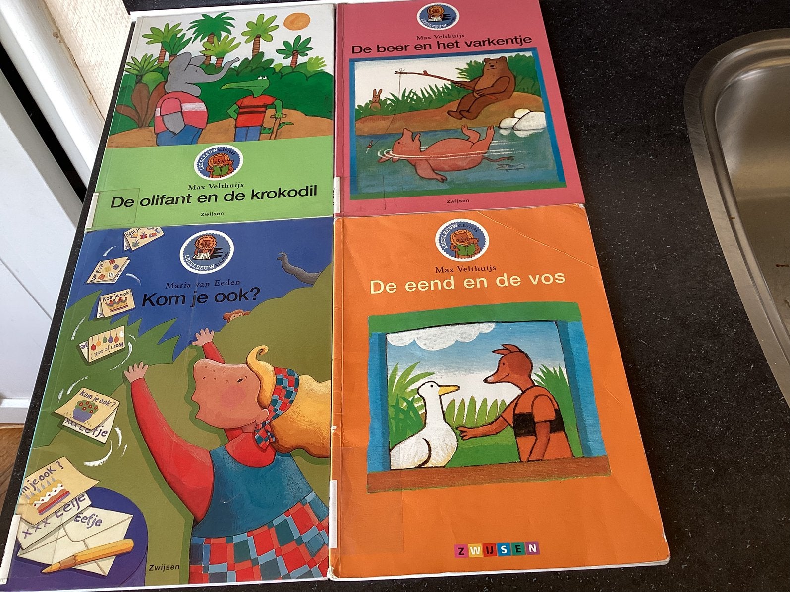 Vier leuke (voor)leesboeken, Ophalen of Verzenden, Zo goed als nieuw, Maria van Eeden, Fictie algemeen