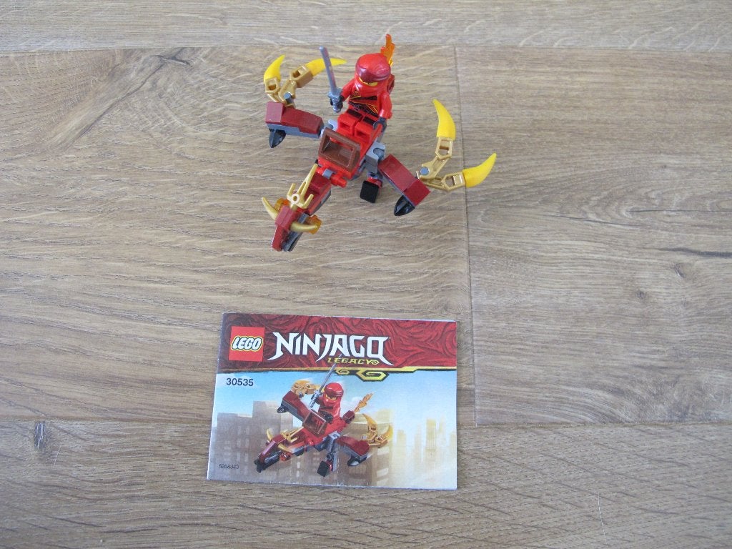 Lego Ninjago 30535 Kai en de vuurdraak, Lego, Ophalen of Verzenden, Zo goed als nieuw, Inclusief instructies
