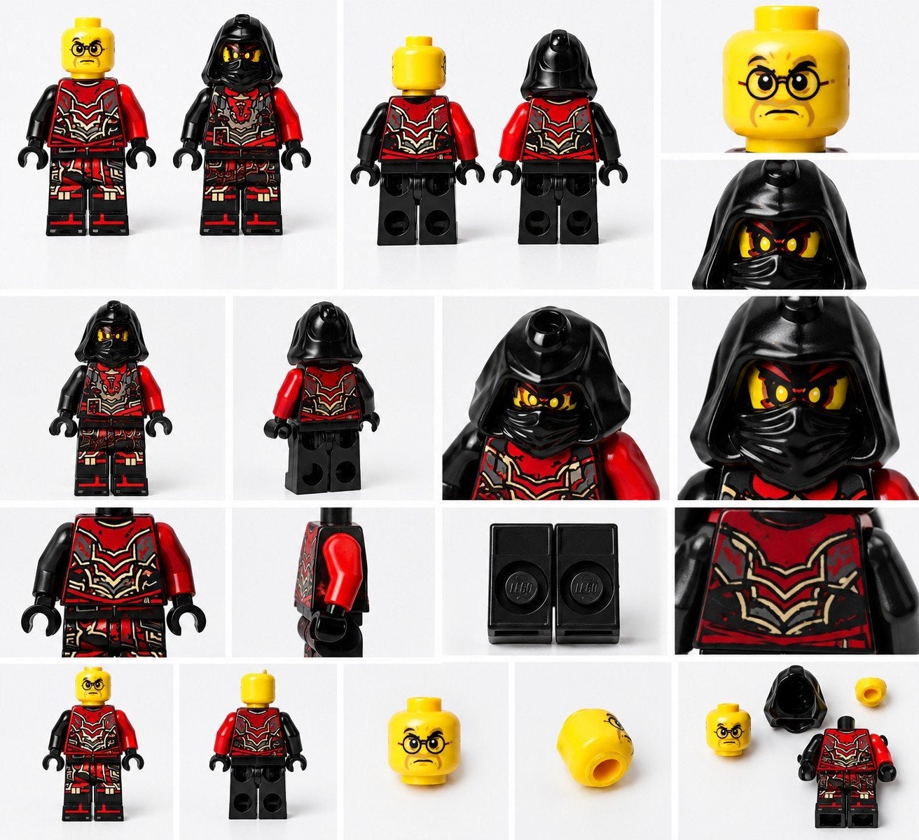 lego Ninjago krux en acronix, Inclusief minifiguren, Lego, Ophalen of Verzenden, Zo goed als nieuw
