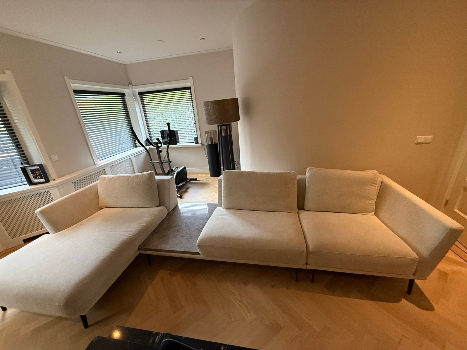 Luxe Keijser & Co Faye bank - Comfortabel en stijlvol, Ophalen, Driepersoons, 75 tot 100 cm, Zo goed als nieuw